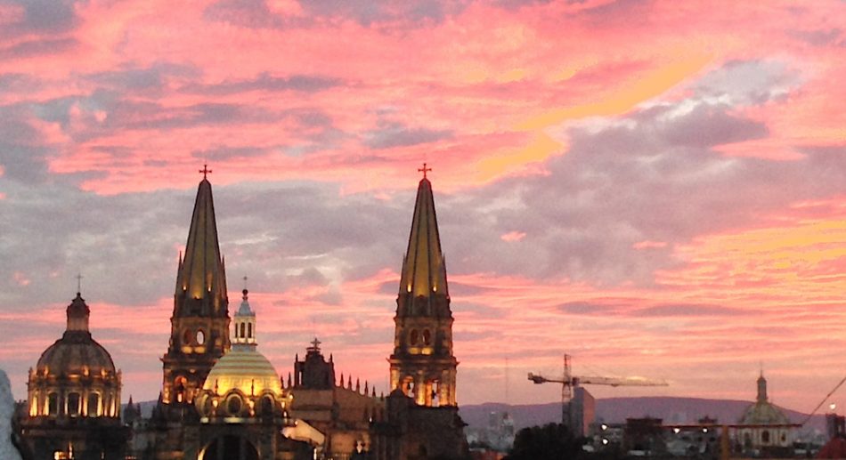 Sunset Over the Cathedral